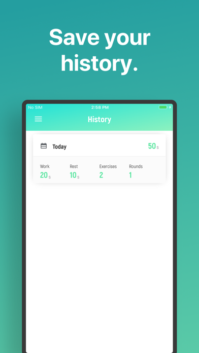 Tabata Timer □ screenshot 2