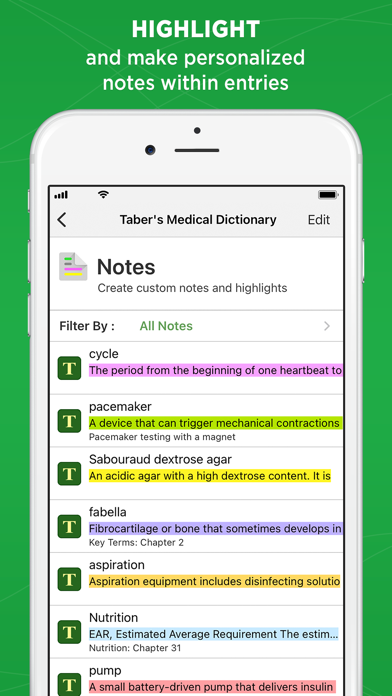 Taber's Medical Dictionary screenshot 2