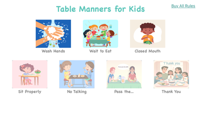 Table Manners for Kids screenshot 4