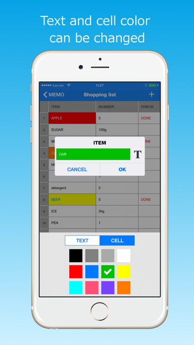Table Memo screenshot 5