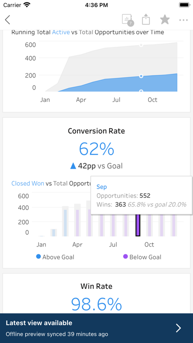 Tableau Mobile for Intune screenshot 2