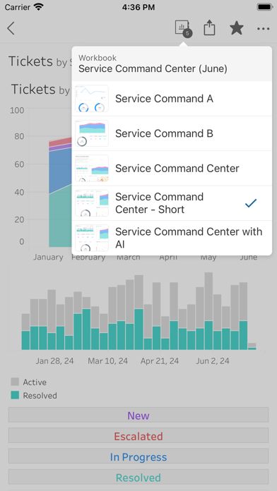 Tableau Mobile screenshot 1