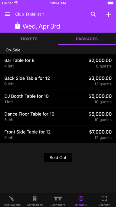 TablelistPro screenshot 1