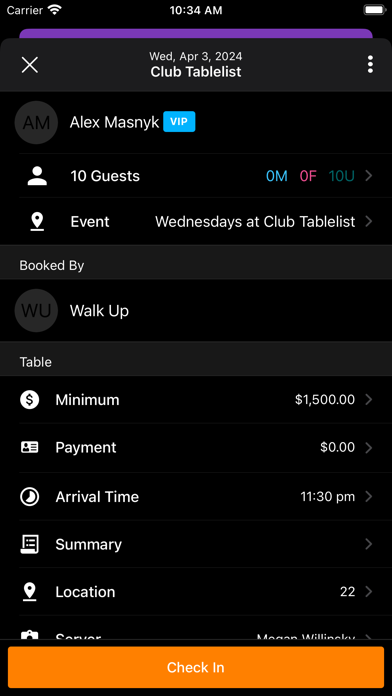 TablelistPro screenshot 3