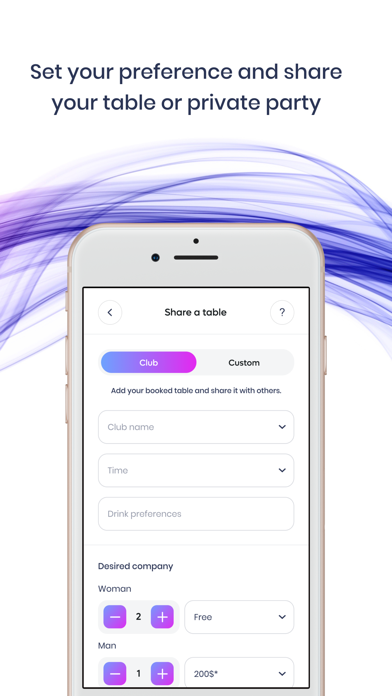 TABLER - Join Tables & Events screenshot 3