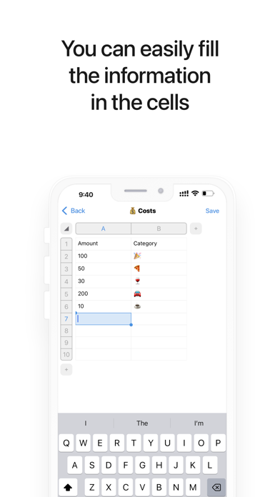 Tables. Just tables. screenshot 2