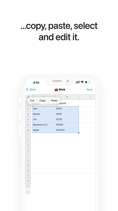 Tables. Just tables. screenshot 1