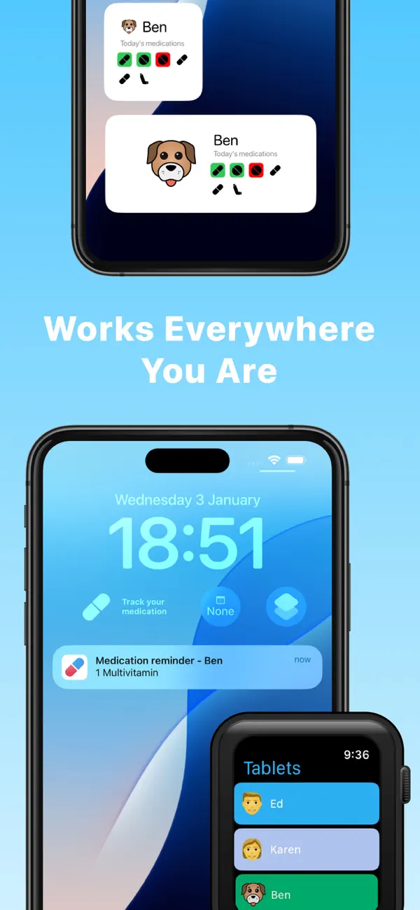 Tablets App: Pill Reminder screenshot 2