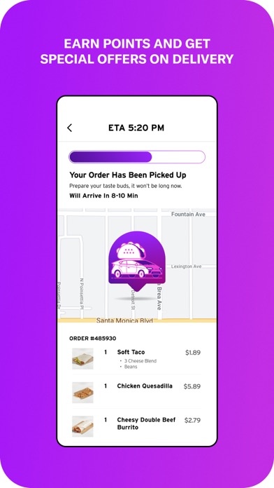 Taco Bell Fast Food & Delivery screenshot 2