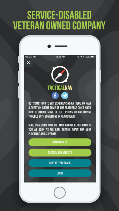 Tactical NAV screenshot 1