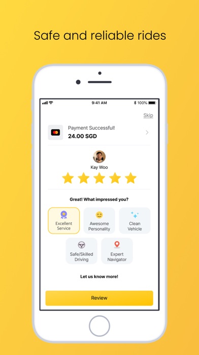 TADA – Ride Hailing screenshot 1