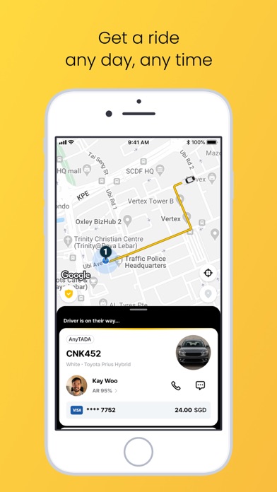 TADA – Ride Hailing screenshot 2