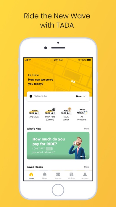 TADA – Ride Hailing screenshot 7