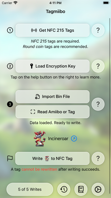 Tagmiibo: Write NFC Tags screenshot 6