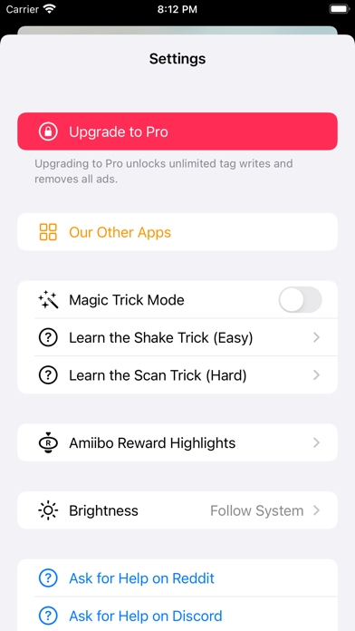 Tagmiibo: Write NFC Tags screenshot 1