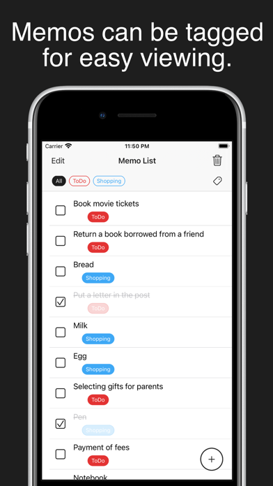 TagNote - Simple task manager screenshot 2