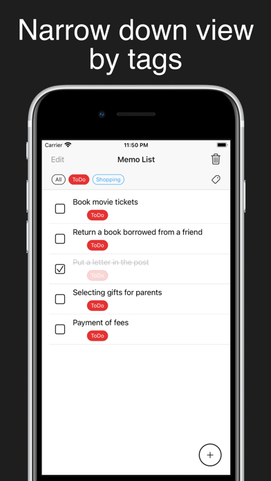 TagNote - Simple task manager screenshot 1
