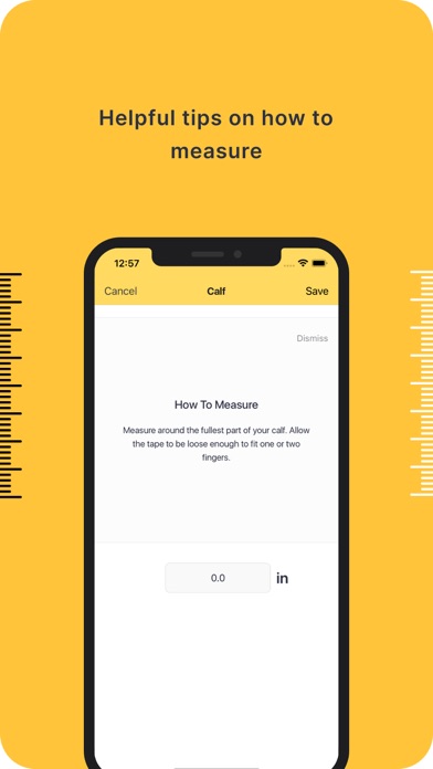 Tailor Body Measurements by DM screenshot 1