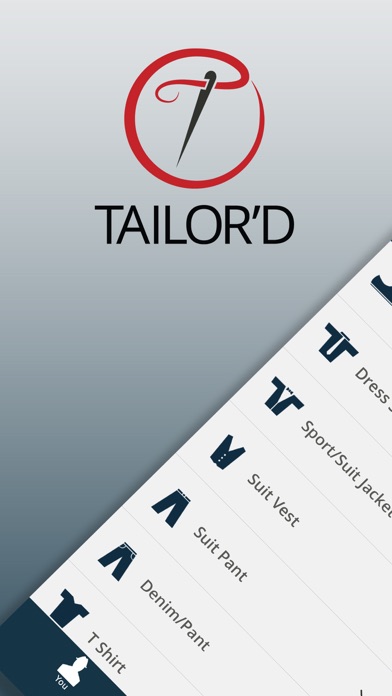 TAILOR'D: Save Sizes screenshot 5