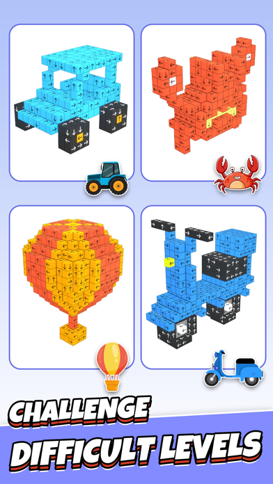 Take Away - Tap 3D Blocks Out screenshot 2