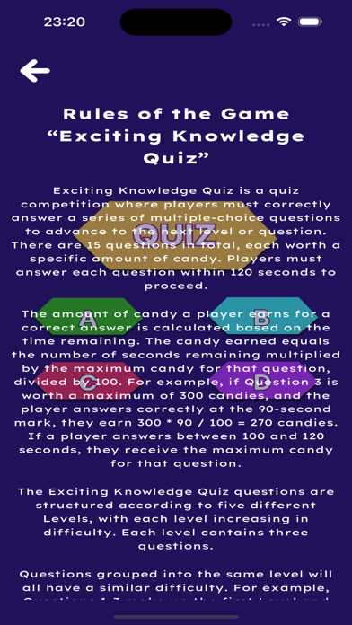 Take Quiz Explore knowledge screenshot 4