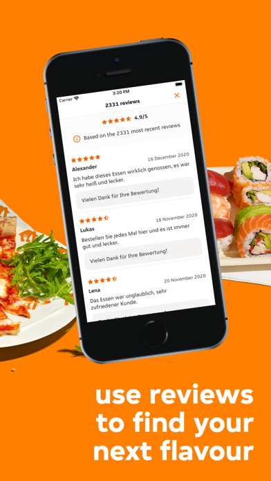 Takeaway.com screenshot 2