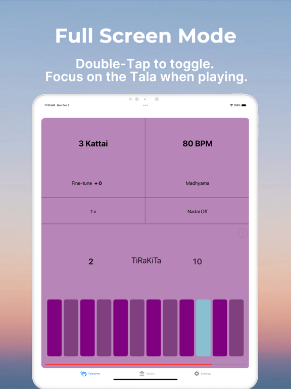 Talanome - Carnatic Metronome screenshot 8