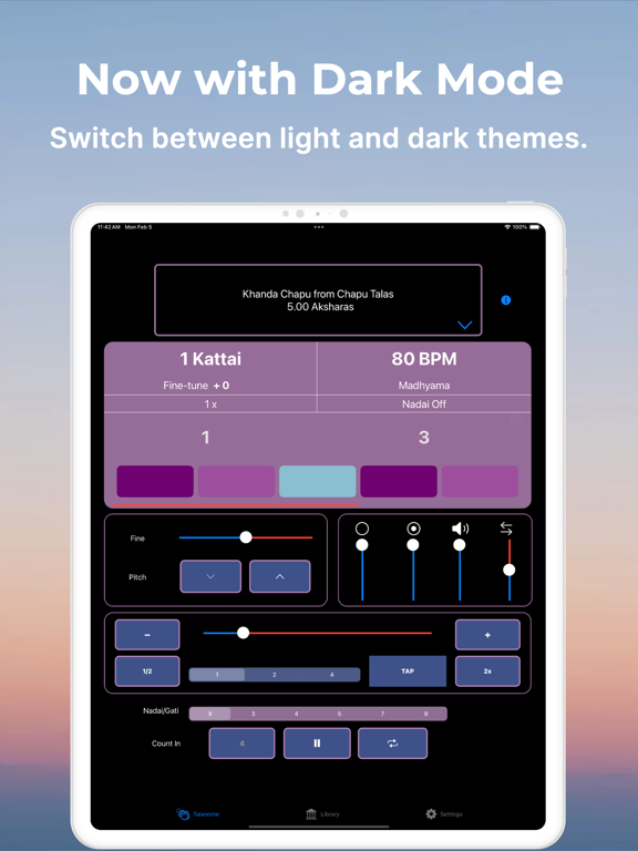 Talanome - Carnatic Metronome screenshot 9
