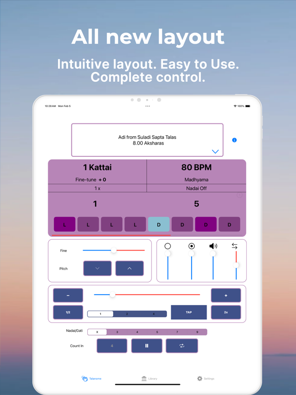 Talanome - Carnatic Metronome screenshot 10