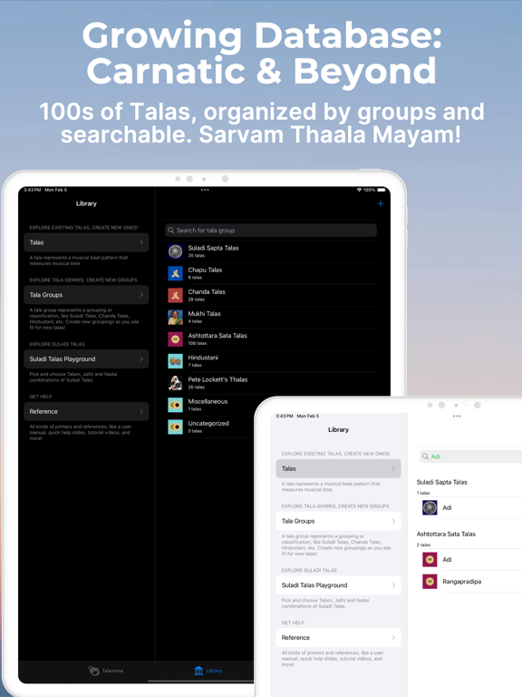 Talanome - Carnatic Metronome screenshot 7