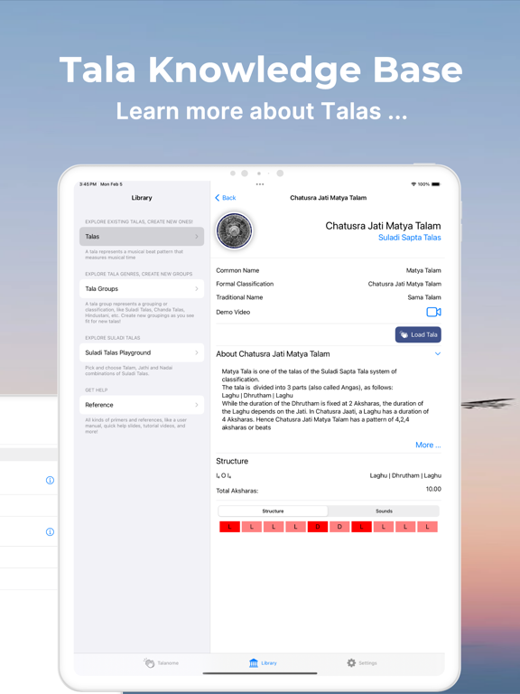 Talanome - Carnatic Metronome screenshot 6