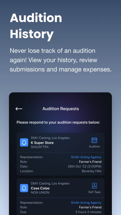 Talent App by Casting.com screenshot 2