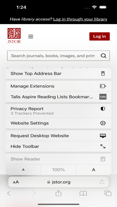 Talis Bookmarking screenshot 1