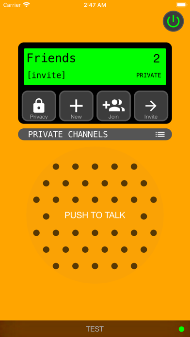 Talk Hit! Walkie Talkie screenshot 1