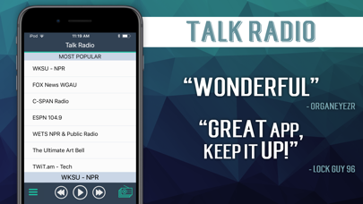 Talk Radio+ screenshot 1