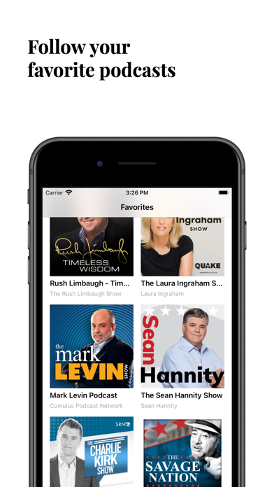 Talk Right: Conservative Shows screenshot 3