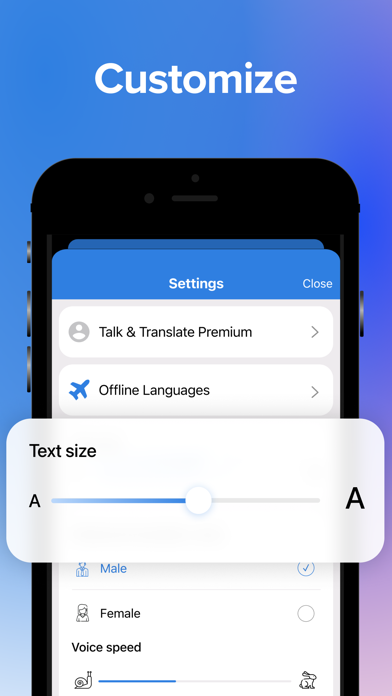 Talk & Translate AI Translator screenshot 1