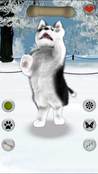 Talking Dog Virtual Pet Husky screenshot 2