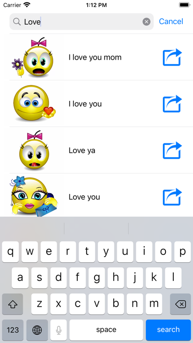 Talking Emojis for Texting screenshot 1