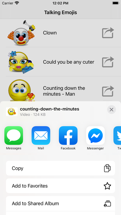 Talking Emojis for Texting screenshot 3