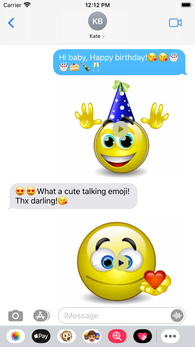 Talking Emojis for Texting screenshot 5