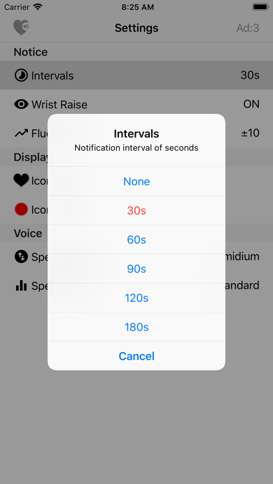 Talking Heart Rate screenshot 2