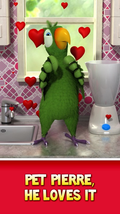 Talking Pierre the Parrot screenshot 1
