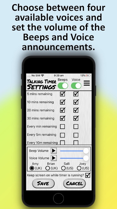 Talking Timer screenshot 1