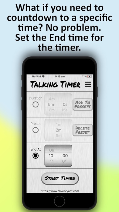 Talking Timer screenshot 4