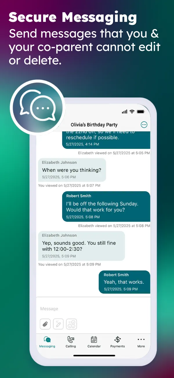 TalkingParents: Co-Parent App screenshot 5