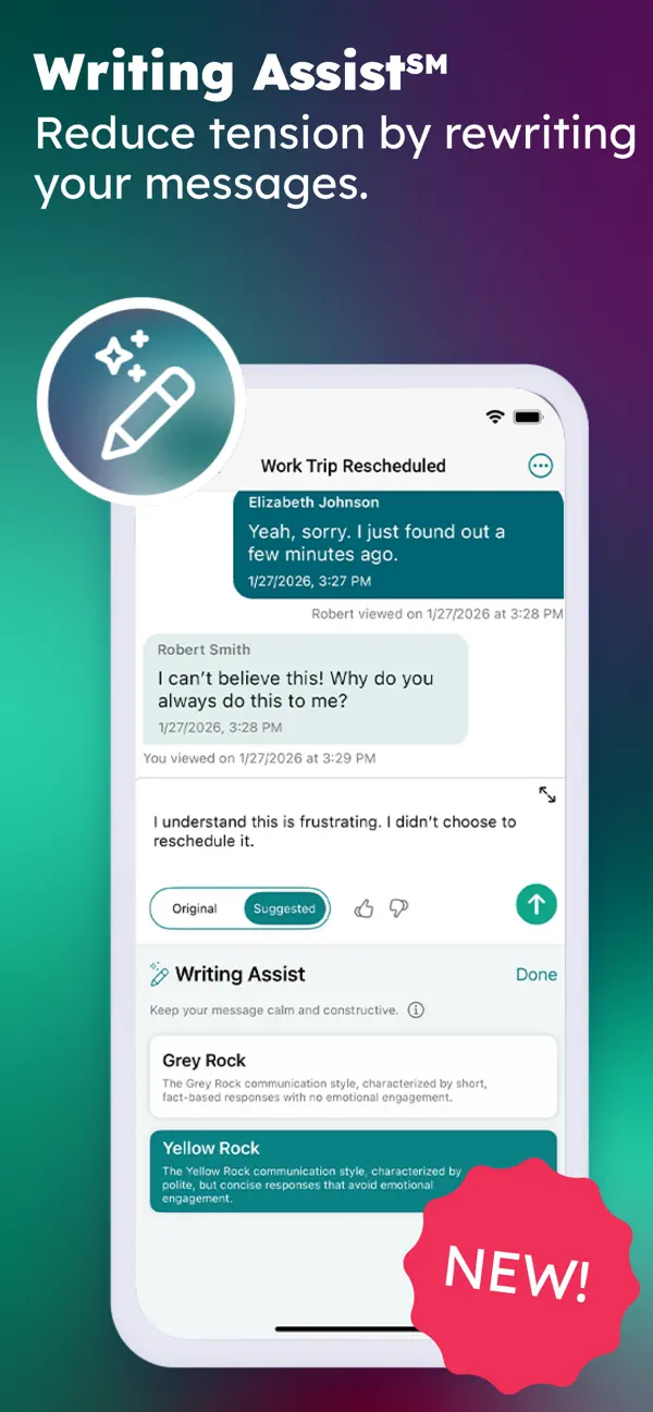 TalkingParents: Co-Parent App screenshot 3