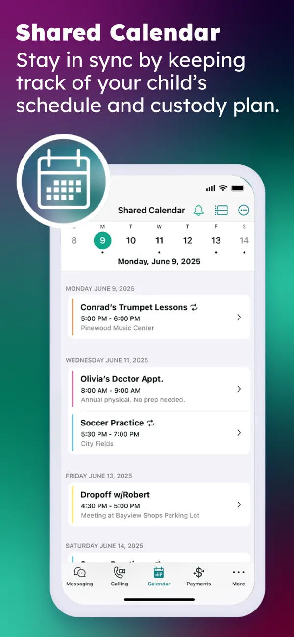 TalkingParents: Co-Parent App screenshot 2