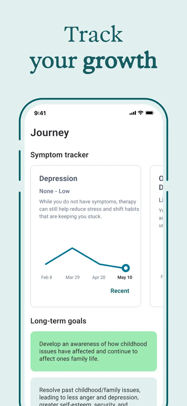 Talkspace: Virtual Therapy App screenshot 1