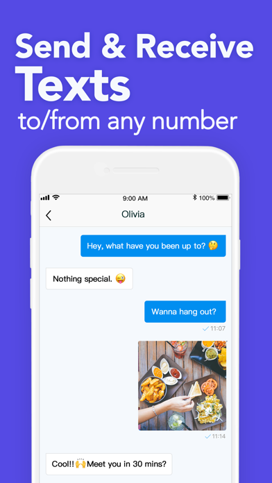 TalkU: Unlimited Calls + Texts screenshot 4